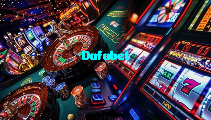 Dafabet casino presented on mobile device in Pakistan with slots and live games